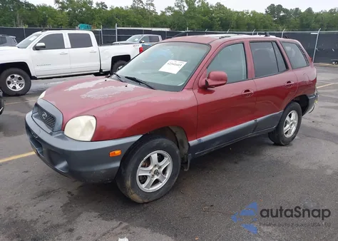 2003 Hyundai Santa Fe Gls/Lx from USA, damaged, VIN KM8SC73D234407589